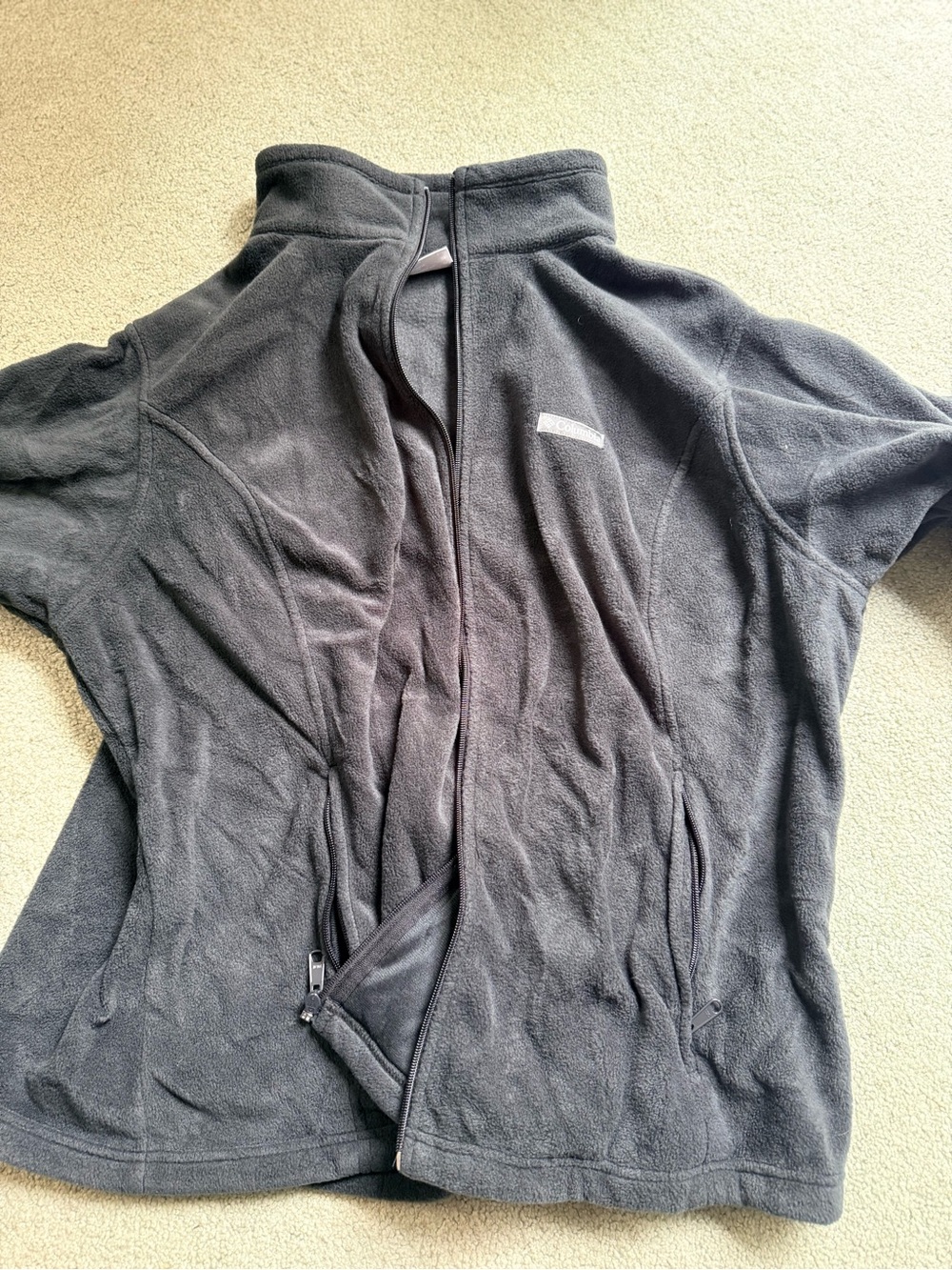 Columbia Women's Black Full-Zip Fleece Jacket